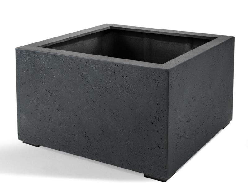 Grigio Low Cube Anthracite 100x100cm - 60cm hoogte