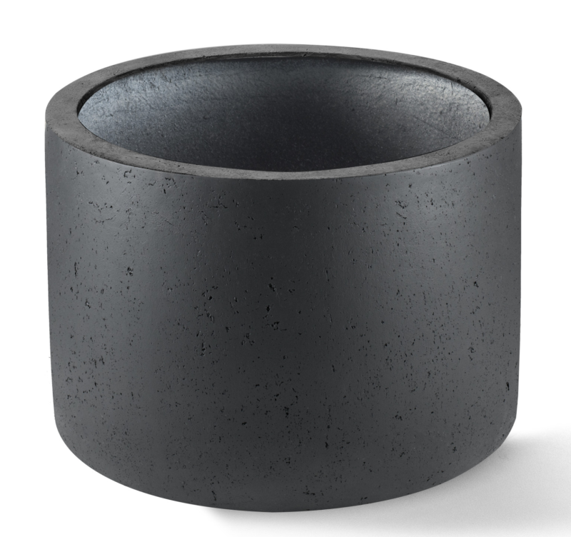 Grigio Cylinder Anthracite 48cm diameter - 32cm hoogte