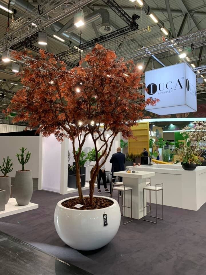 Fiberstone bloempot Elena Luca lifestyle