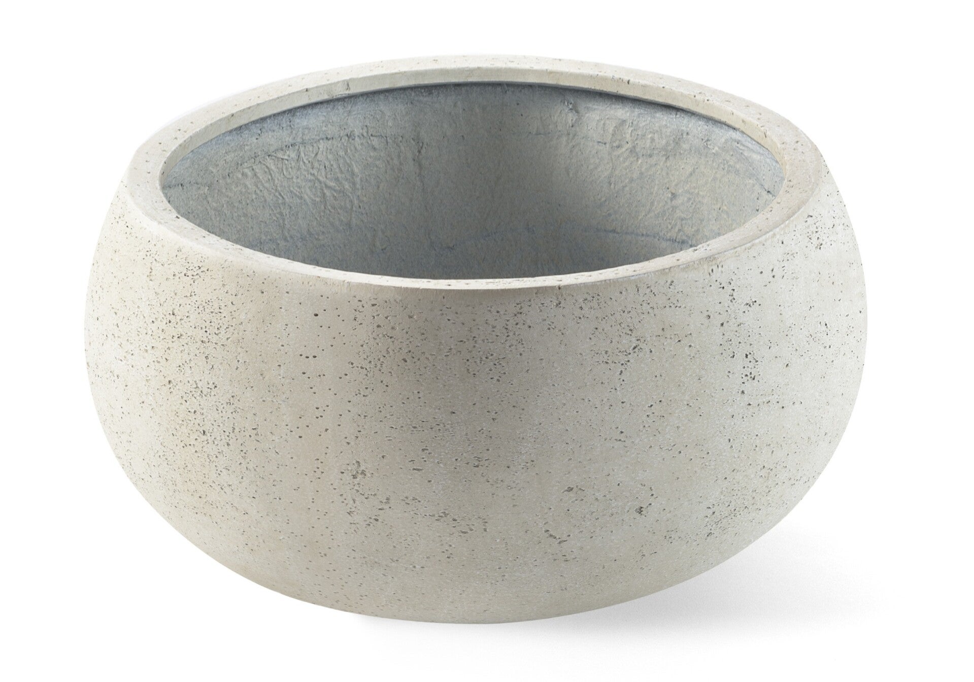 Luca lifestyle Grigio Low balloon Antique White 114cm diameter - 54cm hoogte