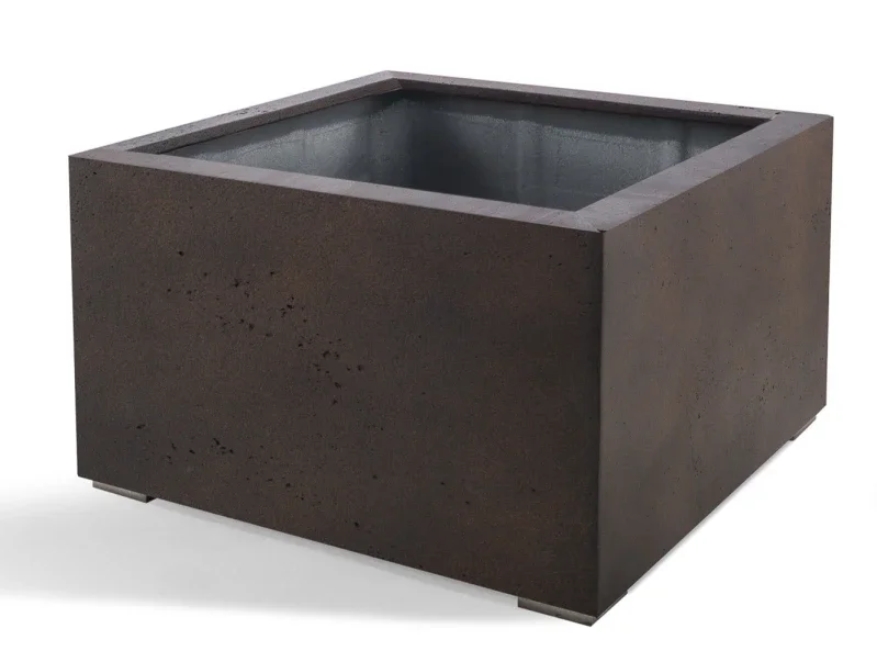 Luca lifestyle Grigio Low cube Rusty Iron 60x60cm - 40cm hoogte