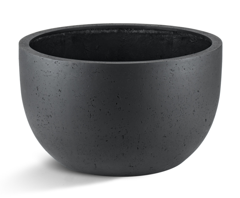 Grigio New Egg Low pot  Anthracite 110cm diameter - 65cm hoogte
