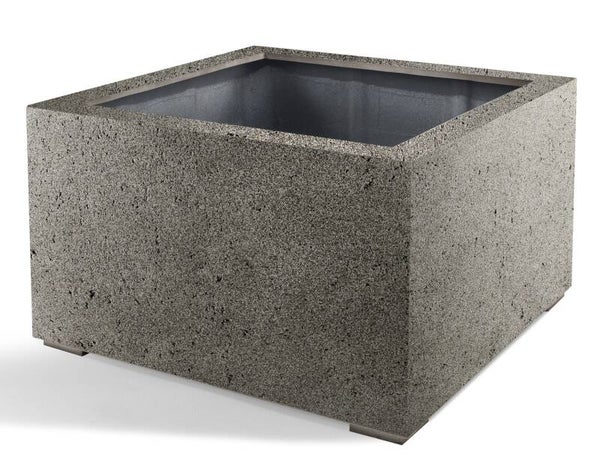 Luca lifestyle Grigio Low cube Natural grey 100x100cm - 60cm hoogte