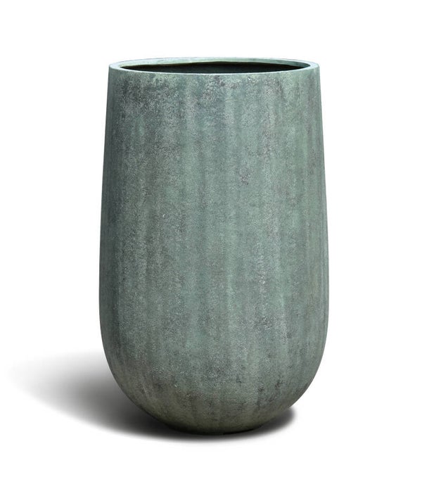 Antique High Balloon Kopergroen 57 cm diameter