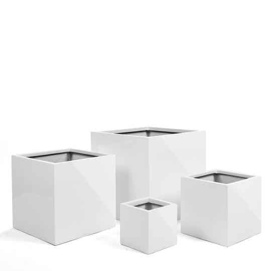 Argento Cube Shiny White