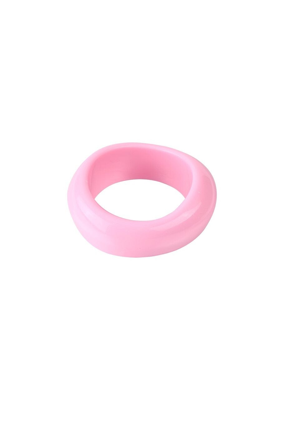 Chunky Roze Bangle Armband – Bold, Fun & Fashionable