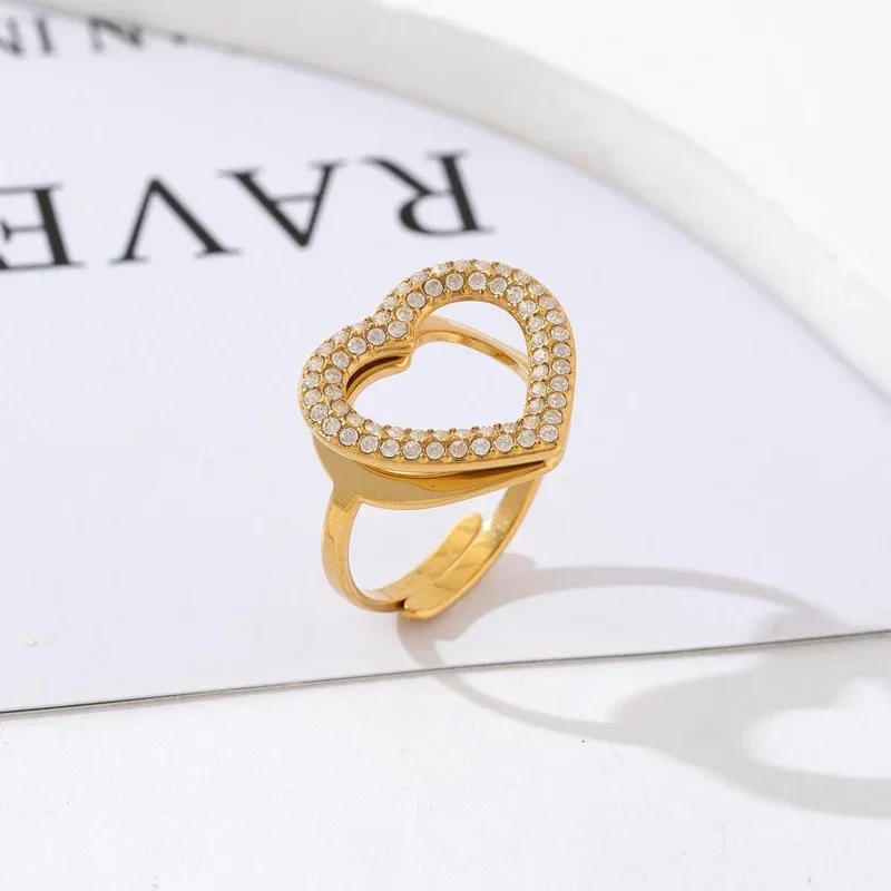 Statement ring Stainless steel