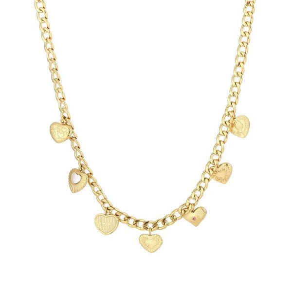 Schakelketting met hartjes