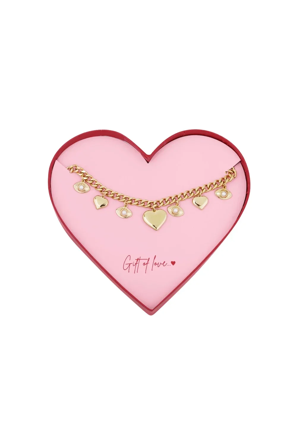 Gift of love Stainless steel ketting