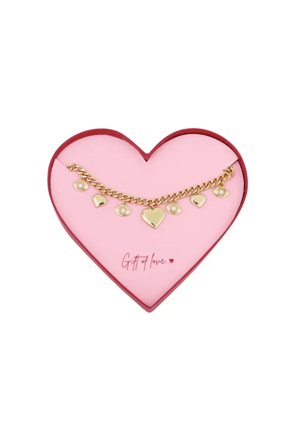 Gift of love Stainless steel ketting