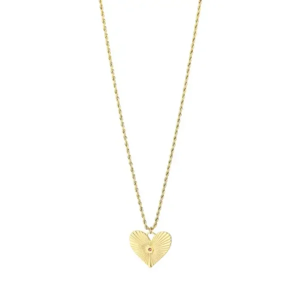 ✨ Gouden Lange Ketting met Hart – Tijdloze elegante accessoire