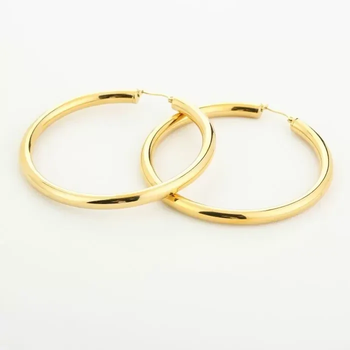 Gouden Creolen – 6 cm