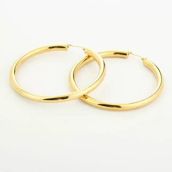 Gouden Creolen – 6 cm