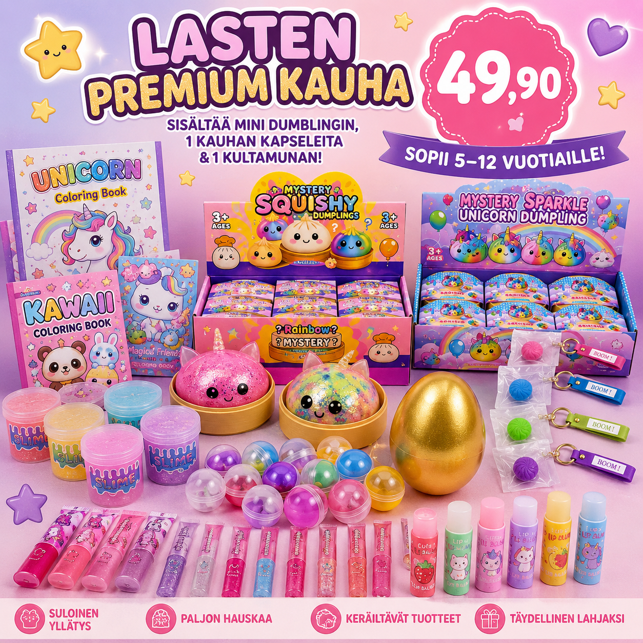 🎀 Lasten PremiumKauha