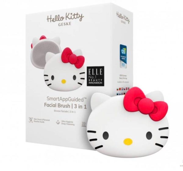 Facial Brush 3 in 1 Hello Kitty