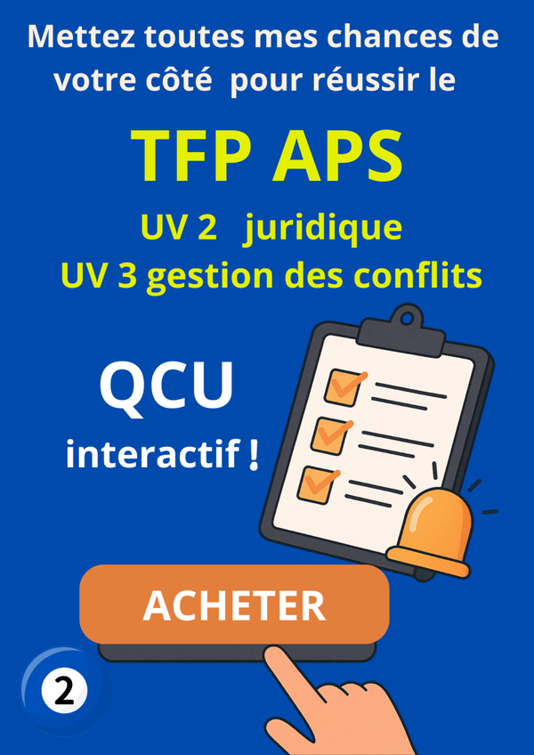 QCU - TFP APS n° 2
