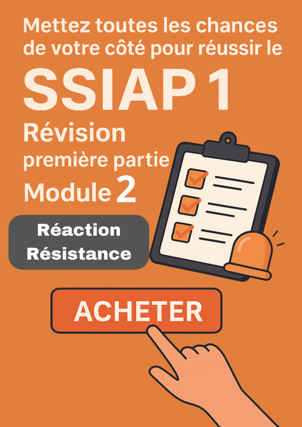 Module d'entrainement n° 2 -  Comportement au feu