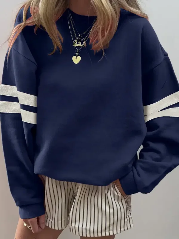 Marineblauwe oversized sweatshirt 🟦