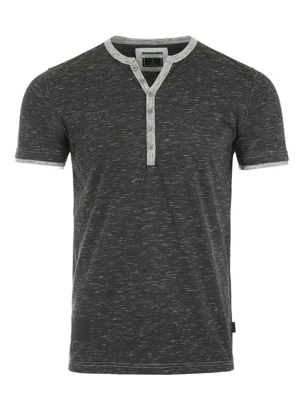 Y-Hals Henley Shirt
