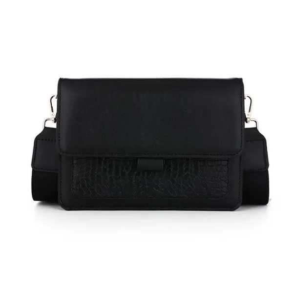 Croco black bag