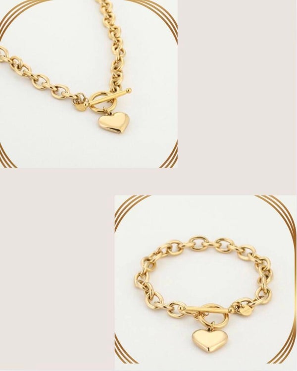 Set Golden Heart