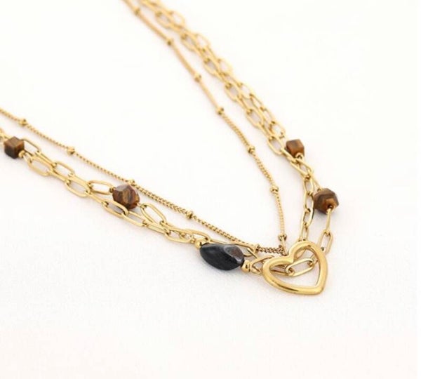 Amora neckless Gold