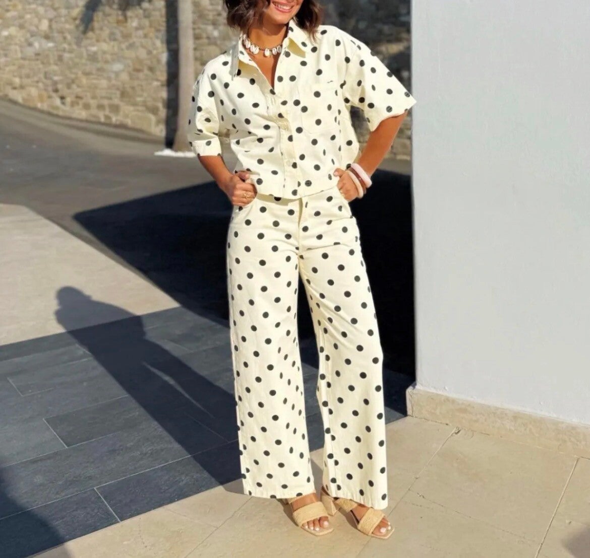Nola Set - Sand Polka