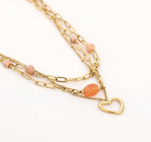 Amora Necklace Orange