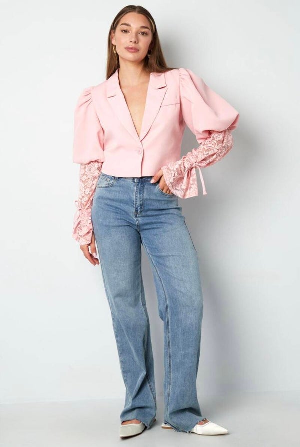 Blazer With Puff Sleeves Gimme