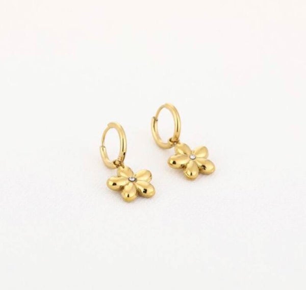 Flower earring
