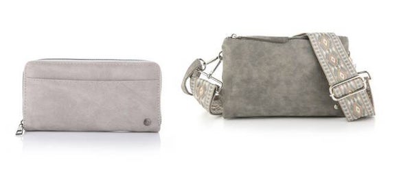 Set grey (wallet-bag)