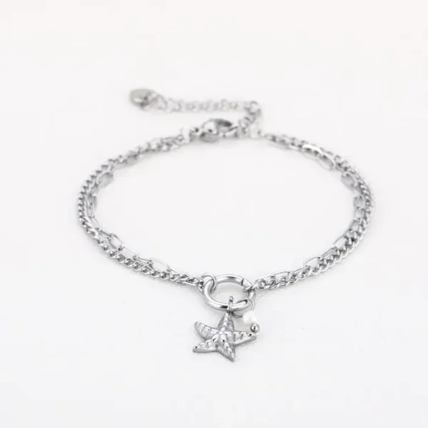 Bracelet silver star