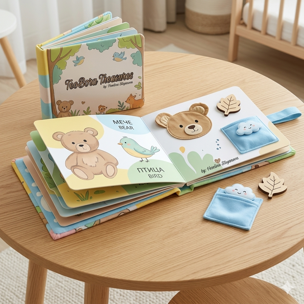 "Forest Friends" First Sensory Book