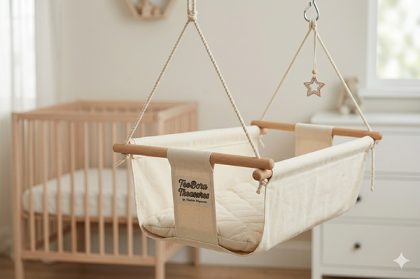 "Cloud Swing" Cotton Indoor Cradle