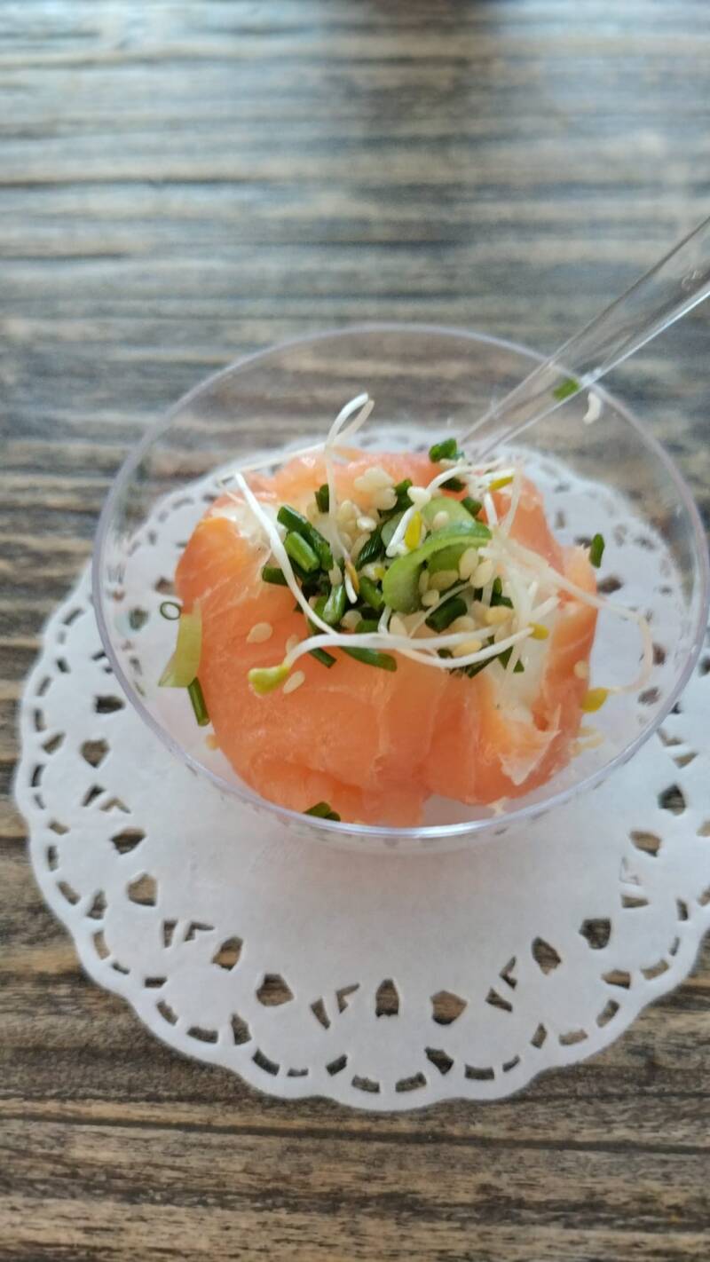 Zalm bonbon