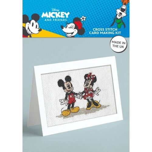 Card making kit Mickey & Minne Mousse