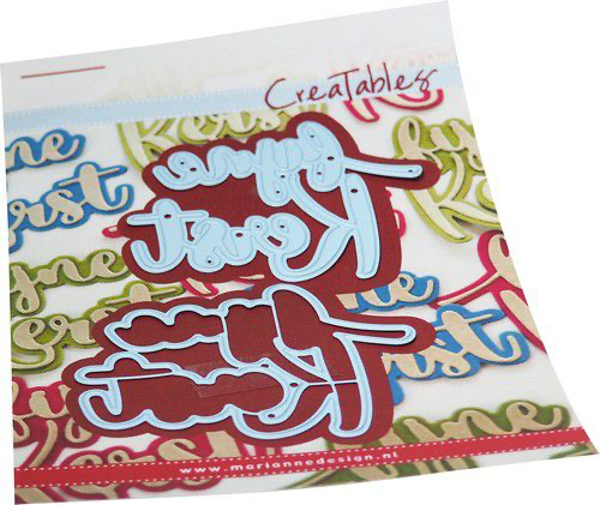 Marianne D Creatable fijne kerst