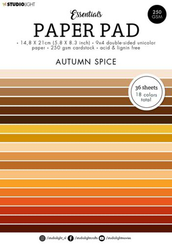 Essentials Paper pad Autumn Spice nr 101