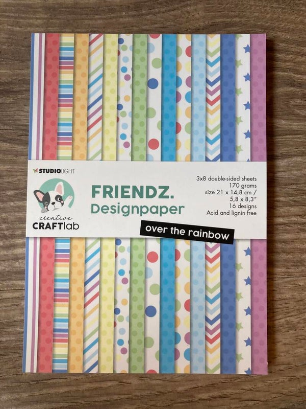 Friendz Design Paper Over The Rainbow nr 38