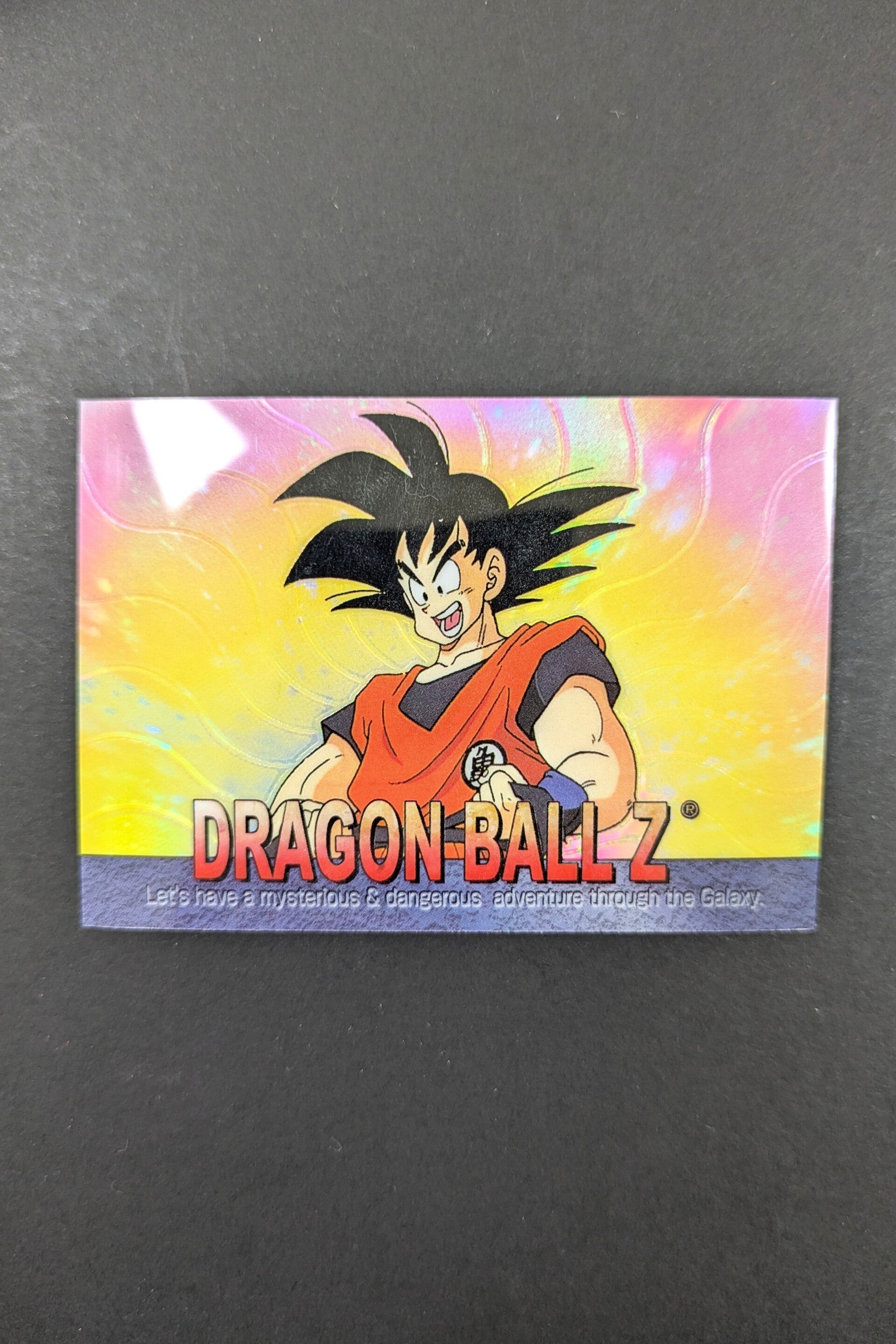 Chromium DBZ Stickers - Part 2-02 - Son Goku