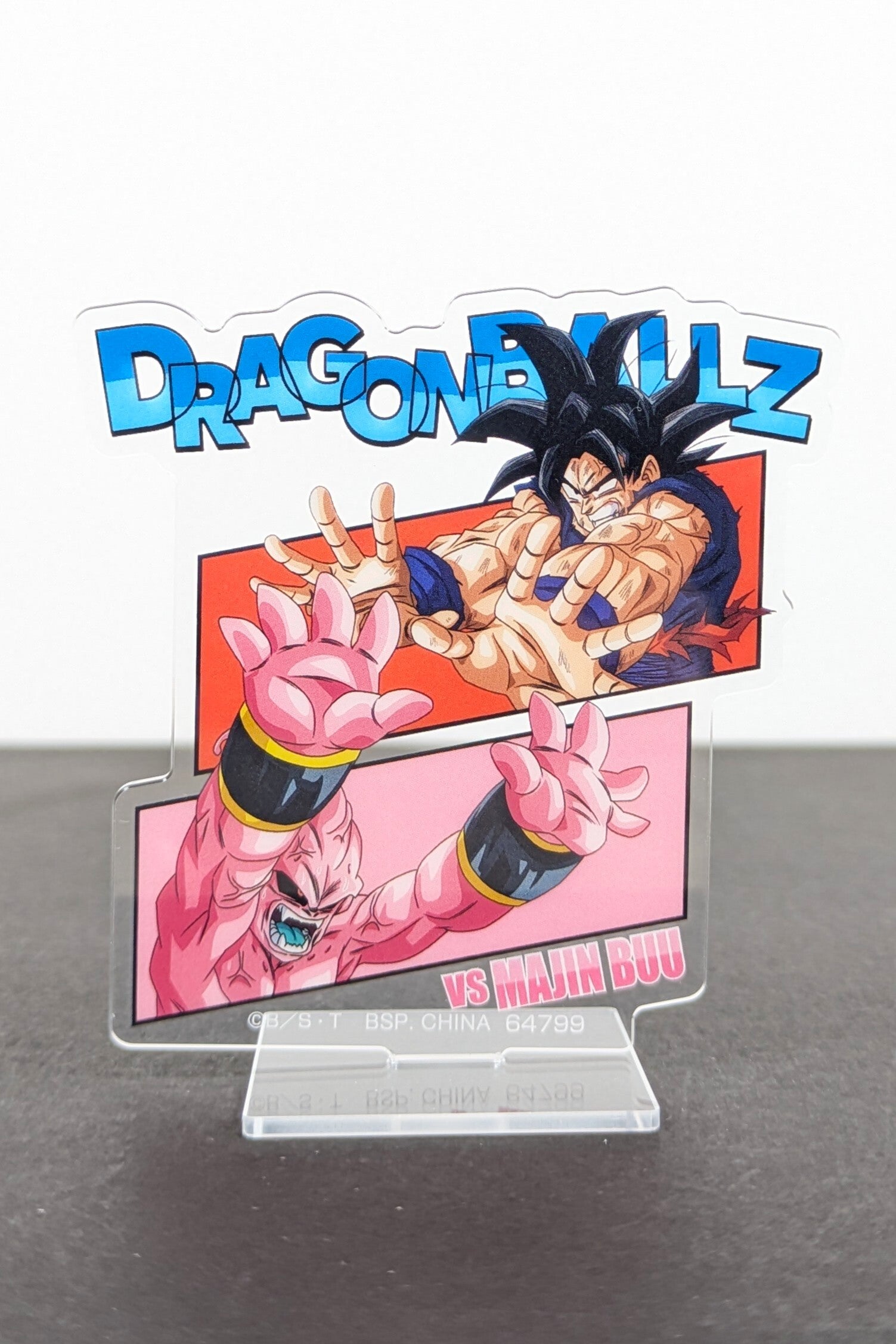 Stand acrylique - Ichiban Kuji VS Omnibus Cross - Son Goku & Buu