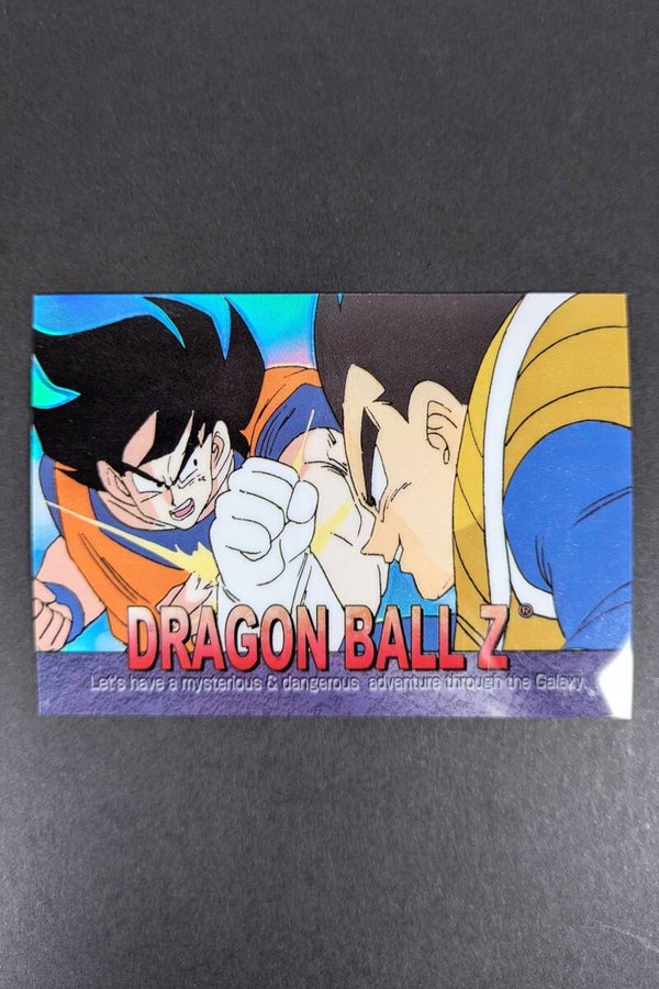 Chromium DBZ Stickers - Part 2-40 Holo - Vegeta & Son Goku