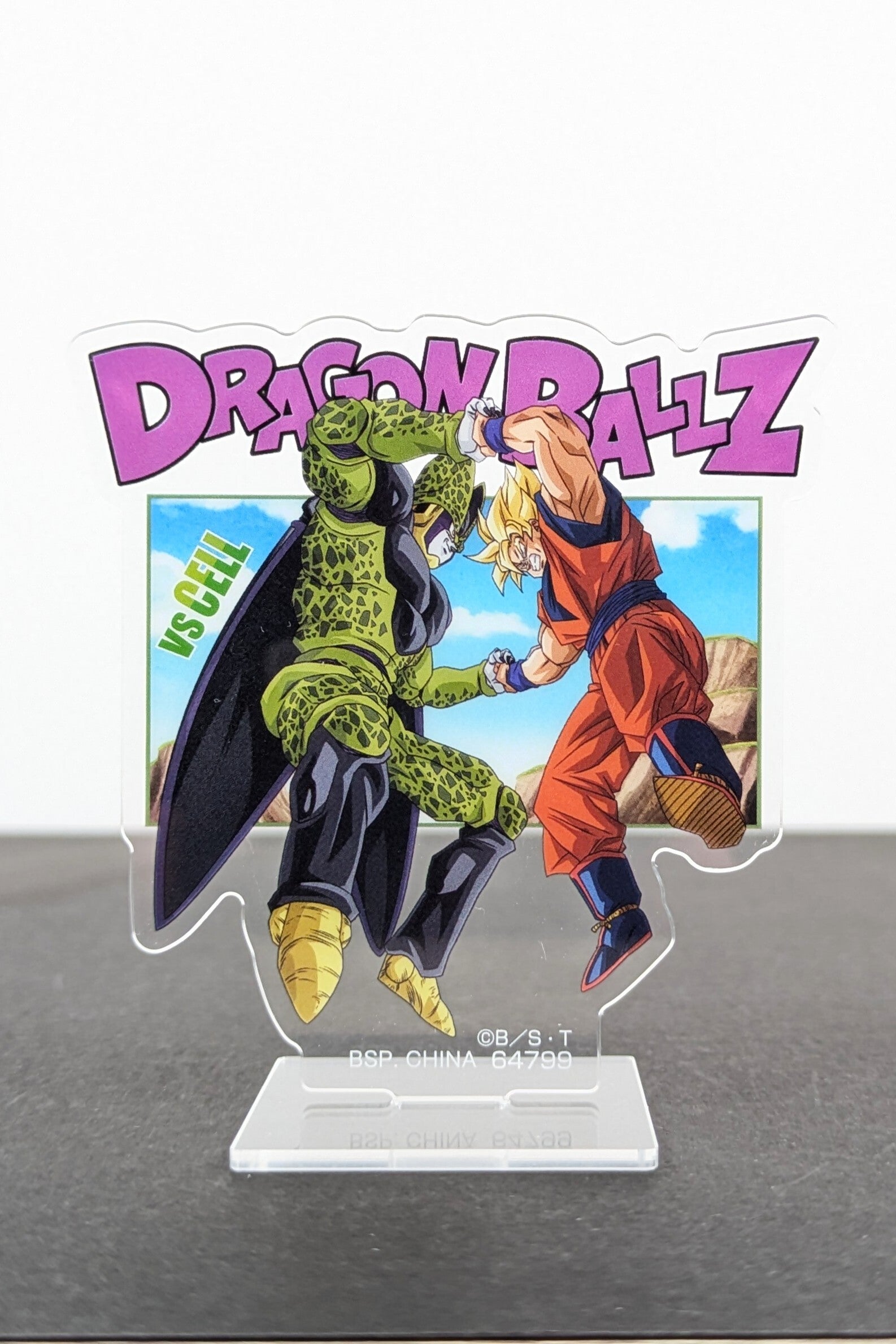 Stand acrylique - Ichiban Kuji VS Omnibus Cross - Son Goku & Cell