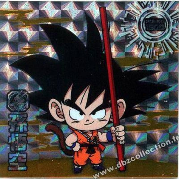Chou Senshi Sticker Wafer - 1-21 GR - Son Goku