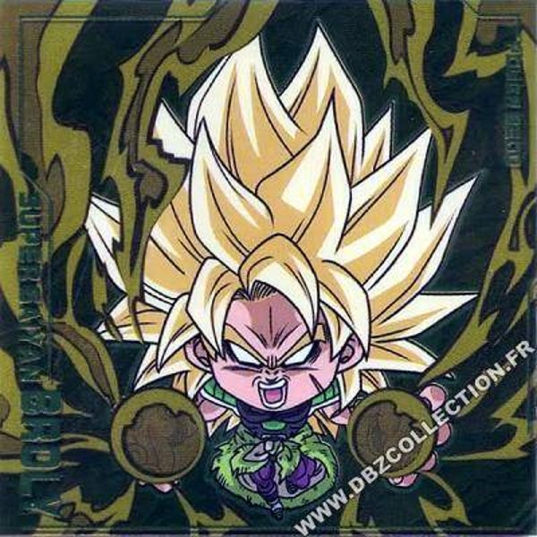 Chou Senshi Sticker Wafer - 6-28 GDR - Broly