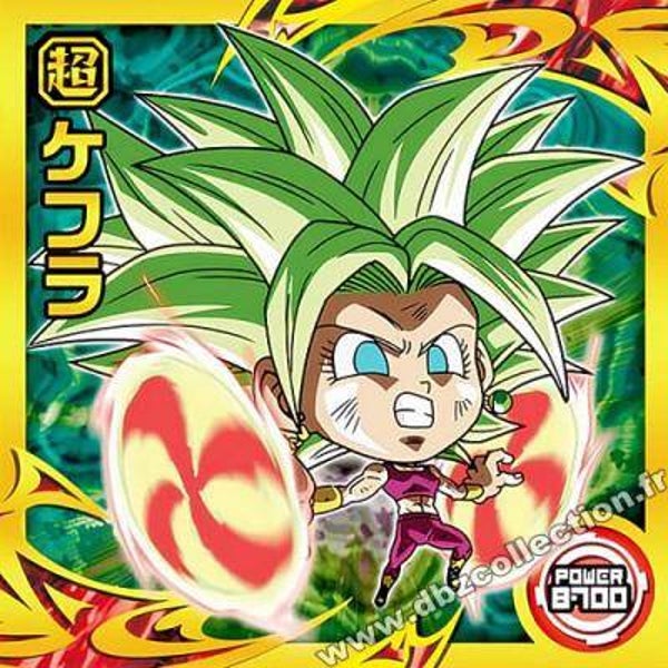 Chou Senshi Sticker Wafer - 7-24 SR - Kefla