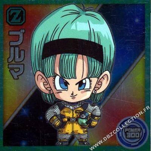 Chou Senshi Sticker Wafer - 13-05 N - Bulma