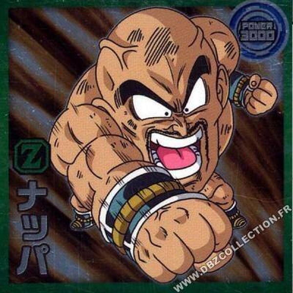 Chou Senshi Sticker Wafer - 13-08 N - Nappa