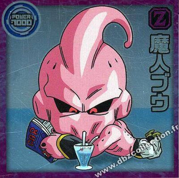 Chou Senshi Sticker Wafer - 14-08 N - Buu