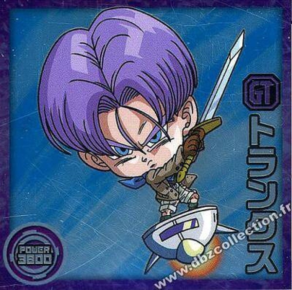 Chou Senshi Sticker Wafer - 14-13 N - Trunks